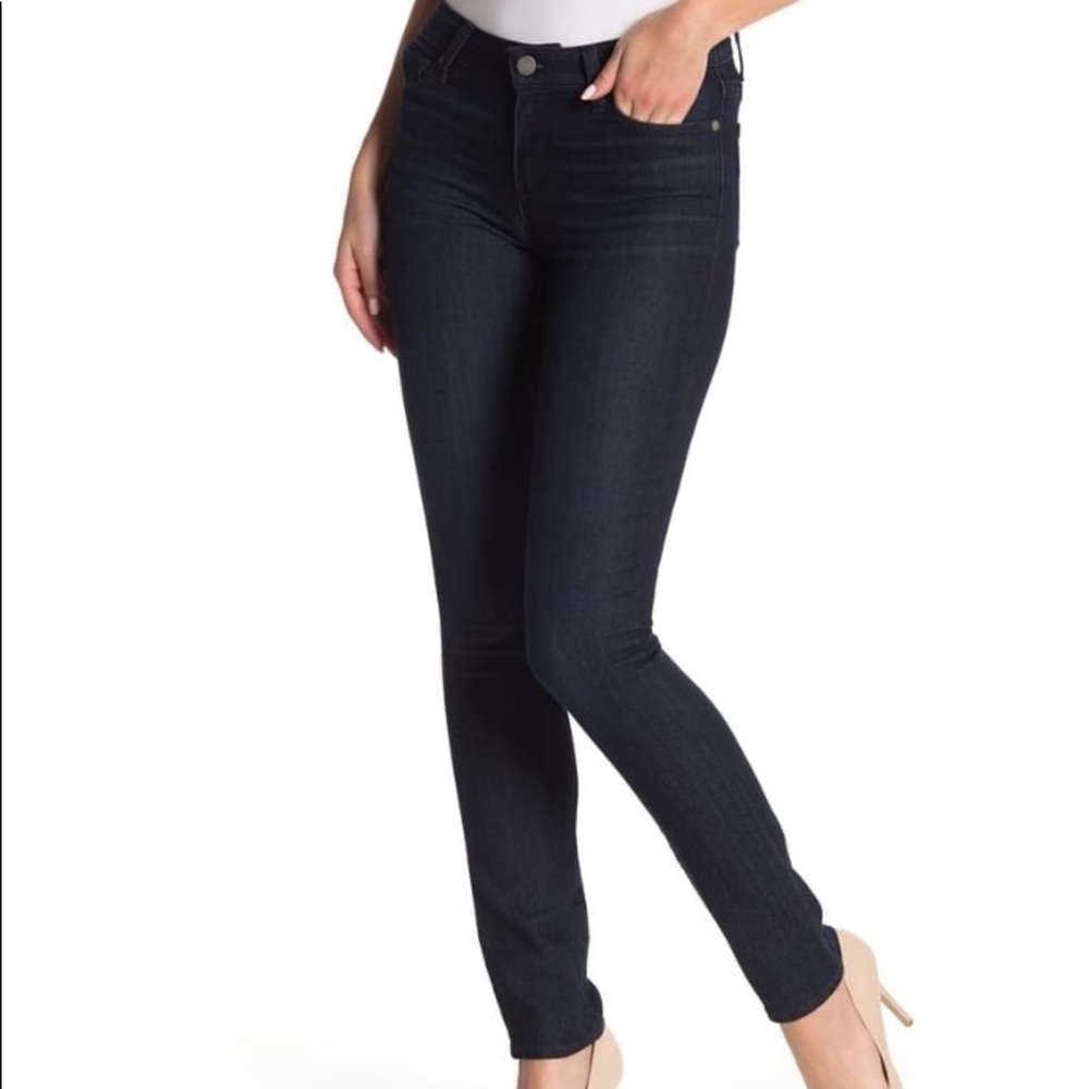 Paige Jeans Skyline Skinny Dark Rinse size 32